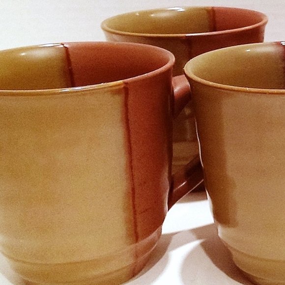 Sango Gold Dust Sienna Mugs Set of 4 - Picture 2 of 8